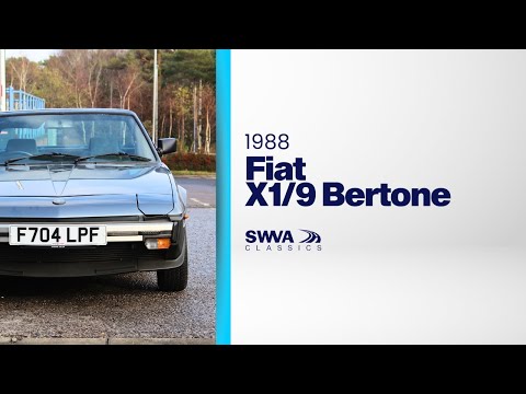 LOT 39 - Fiat X1/9 Bertone - 1988 | SWVA Autumn 2025 Classic & Performance Auction