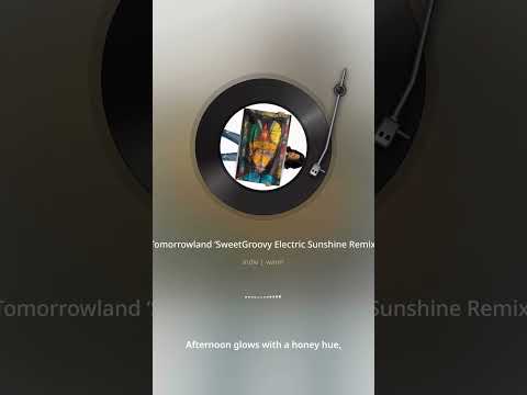 Tomorrowland ￼ (sweet, groovy, electric sunshine remix demo)