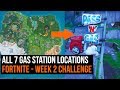 All 7 gas station locations - Fortnite Season 10 week 2 challenge guide