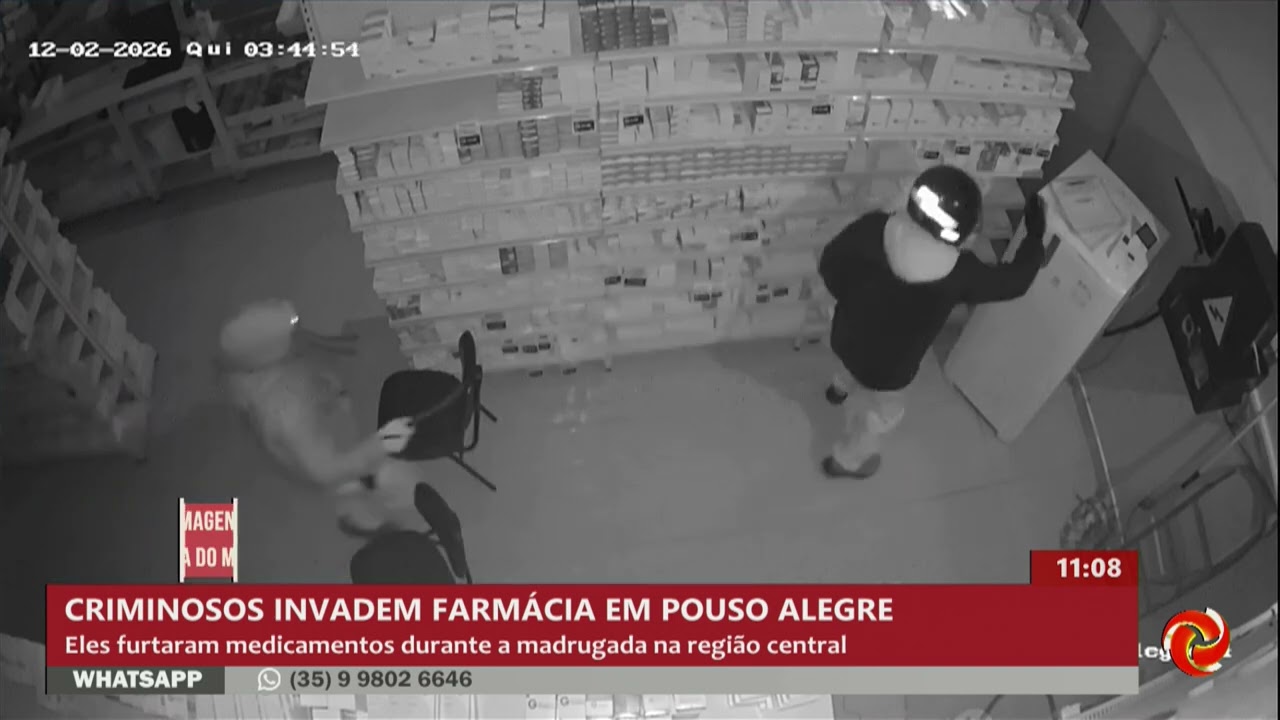 Canetas emagrecedoras são furtadas de farmácia em Pouso Alegre