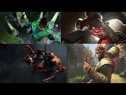 HOW pros outplay you # 2 (Offlane) feat S4, Waga, MidOne, MSS [Tide, Axe, Pudge, MK]