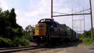 preview picture of video 'CSX GP15-1 #1537 in Eatontown, NJ'