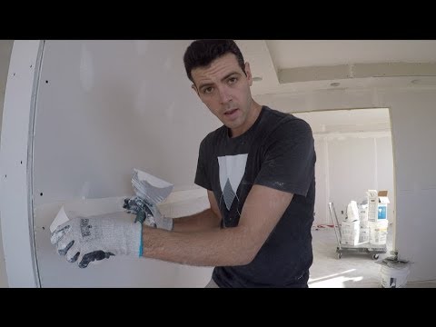 HOW TO TAPE DRYWALL (FLAT JOINTS)
