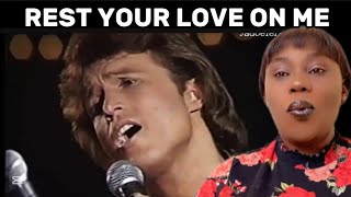 African Girl Is Stunned By Andy Gibbs &amp; Olivia Newton John - Rest Your Love On Me