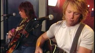 Bon Jovi - Acoustic &quot;AOL Sessions&quot; in Burbank, CA 2002 [FULL]