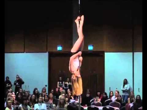 Bananna Peel Pole Trick - Karry Summers - Advanced Pole Trick