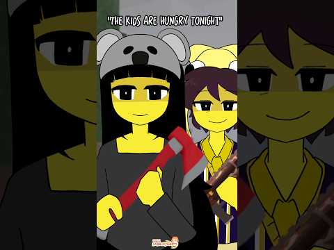 KIDS ARE HUNGRY TONIGHT 💀🌙 99 Nights In The Forest Animation #99nightintheforest #animation