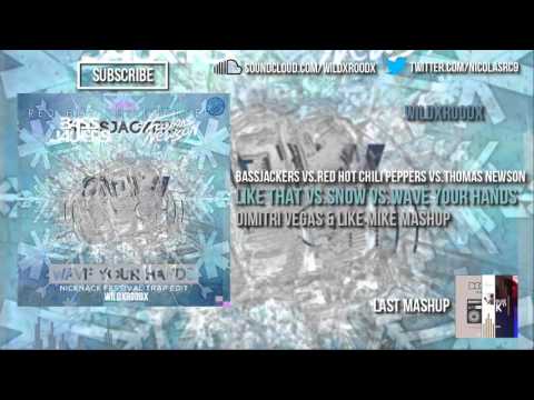 Bassjackers vs RHCP vs Thomas Newson - Like That vs Snow vs Wave Your Hands (DV&LM Mashup)