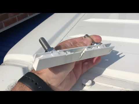 Home made roof rack brackets for Citroen Relay, Boxer, Ducato.