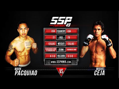 Mark Pacquiao vs Miguel Ceja - SSP 49