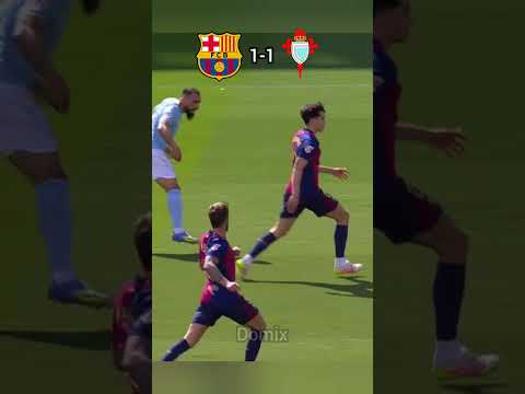 Barcelona vs Celta vigo🔥⚽🥶 epic comeback Remontada #football #edits #barcatopgoals #comeback #fyp