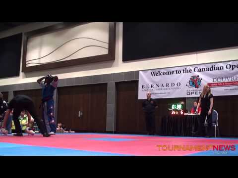 Richard Avery Plowden vs Raymond Daniels Men's Elite Fighting Final at Canadian Open 2013