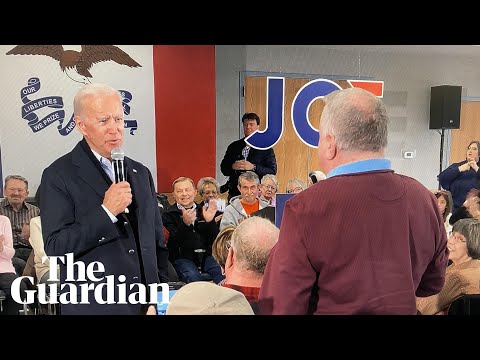 'You're a damn liar': Joe Biden lashes out at voter in Iowa