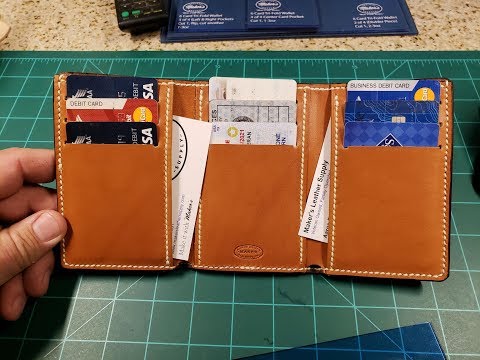 Making a Tri-Fold Wallet!!!
