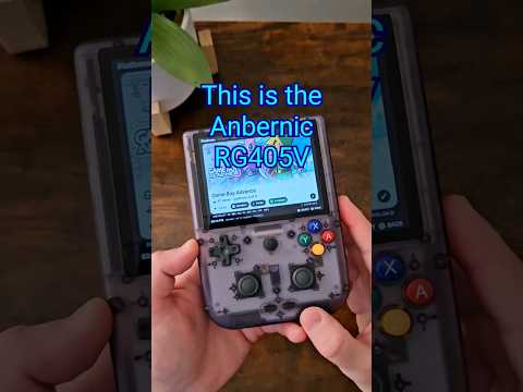 What can the RG405V play? | #videogames #anbernic #gamingshorts #shortsfeed #gameboy #ps2 #ps1 #gba
