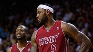 Wade and James Hand Miami the Close Win Over Orlando