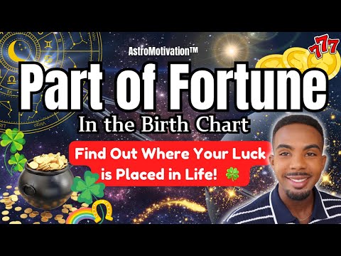 Part of Fortune🍀✨:Find Out Where Your “Pot of Gold” & Luck Will Come From In Your Life!💰🧧#astrology
