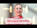 Ruth Moschner Issues A Warning To AfD Voters Among Her Fans
