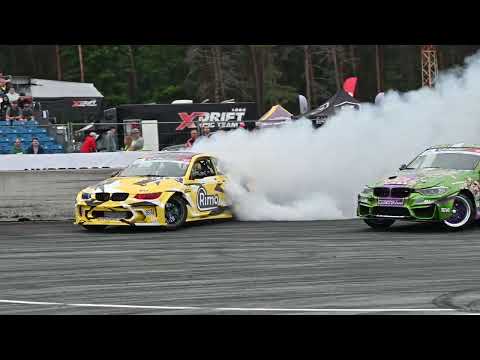Drift Masters Riga, Benedktas Čirba vs Mika Keski Korpi