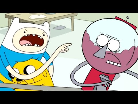 Regular Show X Adventure Time