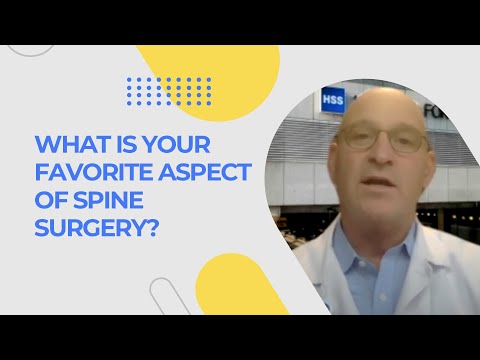 What is Your Favorite Aspect Of Spine Surgery?