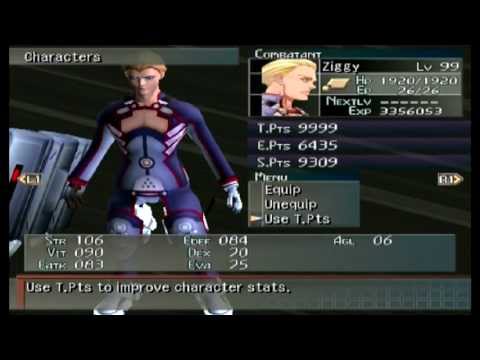 Let's Play Xenosaga Bonus Part 7 - Overleveled, Under Stats
