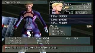 Let's Play Xenosaga Bonus Part 7 - Overleveled, Under Stats