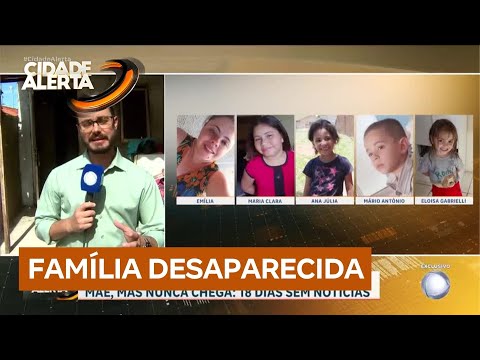 Mãe desaparece com os quatro filhos a caminho da casa da família no interior de SP