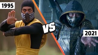 Mortal Kombat - New Trailer vs. Original Movie Comparison