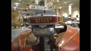 preview picture of video 'Penn Yan Boats Johnson Sea Horse Outboard Motor'