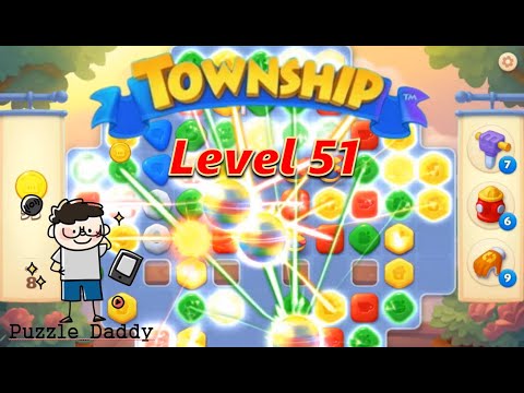 Colorful Puzzle Level 51 ∥ No Booster_Township