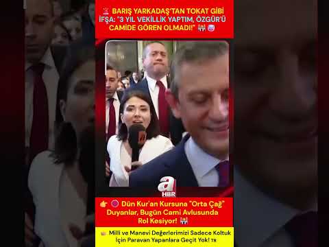 🎯 UYAN EY MİLLET: LGBT'Yİ DAYATAN, FETİH SURESİ'Nİ SİLDİREN, OSMANLIYI DEVIYEN, İSLAM DÜSMANLARA "İSLAM TÜRKİYE'Yİ YÖNETEMEZ" DİYEN BU ZİHNİYET DEĞİL MİYDİ? 🚀 ! 

🔥 YORUM DIGIL HABER 

💎 Bu bir yorum değil, bu acı ve net bir HABERDİR! 🎯  

✨ LGBT'yi Dayatan, Kuran'a "Geri Çağ" Diyen Maskeli Balyoz! 🎯  

⭐ Yıllardır bu milletin milli ve manevi değerlerine savaş açanlar bunlardır! 💎  

🔥 Üniversitelerde Kur'an-ı Kerim'e ve kutsalımıza "geri çağ" diye hakaret eden yine aynı zihniyetti! 🎯  

🎯 Çıkıp açık açık "İslam hiçbir zaman Türkiye'yi yönetemez" diyenler bugün yine sahneye çıktı! ✨  

💎 Fetih Suresi'ni Sildiren, Dini Ayağa Düşüren Kim? 🚀 ! 

✨ Şanlı tarihimizi ve Fetih Suresi'ni kamusal alandan sildirenler bu malum masadakilerdir! 🔥  

🚀 Laiklik maskesi altında bu millete 100 yıldır din düşmanlığı yapanlar şimdi camide abdest şovunda! ✨  

🚀 Özgür Özel ve avenesi dün Kur'an kurslarına "orta çağ" derken bugün oy için paravan yapıyor! ⭐  

🔥 Barış Yarkadaş İfşa Etti: "3 Yıl Vekillik Yaptım, Özgür'ü Camide Gören Olmadı! 📢 " 

✨ Gazeteci Barış Yarkadaş canlı yayında maskeleri indirdi: Özgür Özel ile 3 yıl milletvekilliği yaptık! 🔥  

🚀 Bu süre zarfında kendisini bir kez bile camiye giderken gören olmamış! ✨  

📢 Dün din düşmanlığı yapanlar seçim gelince secde tiyatrosuna başlıyor! ✨  

🚀 Pişmanlık Yok, Özlerindeki İhanet Hiç Bitmedi! ⭐  

⭐ Bu millet artık bu 100 yıllık oyunları yemiyor! 📢  

📢 Özlerindeki İslam ve milliyetçilik düşmanlığı asla değişmez! ⭐  

✨ Milleti koyun sanan bu vizyonsuzlara ASLA GEÇİT YOK! 🔥  

✨ Yazan: Bülent Taşgın 

🎯 #Haber #UyanEyMillet #LgbtDayatması #FetihSuresi #DinDüşmanlığı #BarışYarkadaş #ÖzgürÖzel #ChpSkandalı #Milliİrade #BulentTasgin 