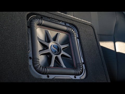 Kicker L7R Square Cone Pre-Enclosed Subwoofers