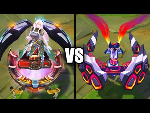 Legendary PsyOps Sona vs Ultimate DJ Sona Skins Comparison (League of Legends)