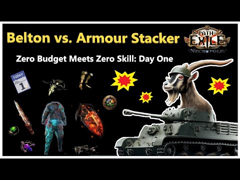 [PoE 3.24] No Budget Transcendence Armour Stacker | Hideout Warrior Tries The Best Build In The Game