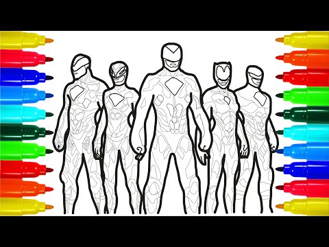 Power rangers samurai brotherhood of warriors coloring pages