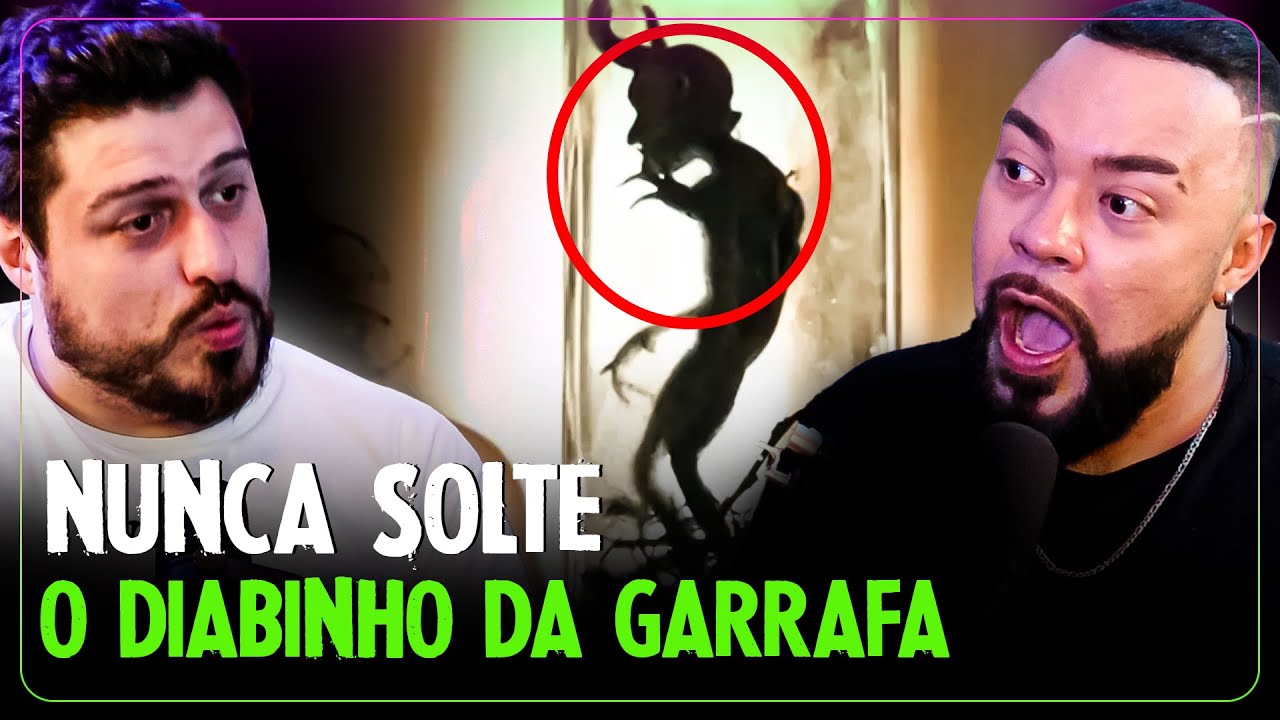 A lenda ASSUSTADORA do DIABINHO da garrafa