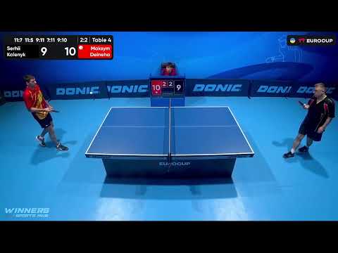 20:05 Serhii Kalenyk - Maksym Deineha 29.09.2023 TT Euro.Cup Ukraine Master. TABLE 4