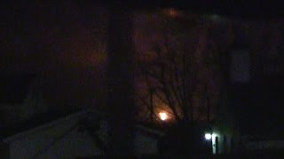 preview picture of video 'View of flare from West Alexander exit'