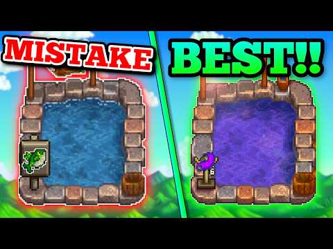 Stop Using These Fish Ponds In Stardew Valley [ Important ]