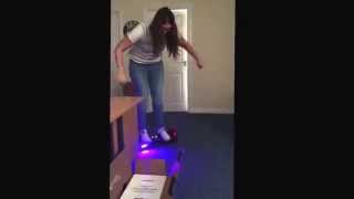 Cheryls 2nd attempt on the swavboard