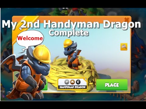 My 2nd Handyman Dragon Dragon Mania Legends  Dragon of the Week  DML