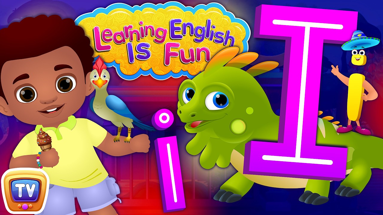 Learning English Is Fun™ | Alphabet “I” | ChuChu TV Phonics & Words Learning For Preschool Children