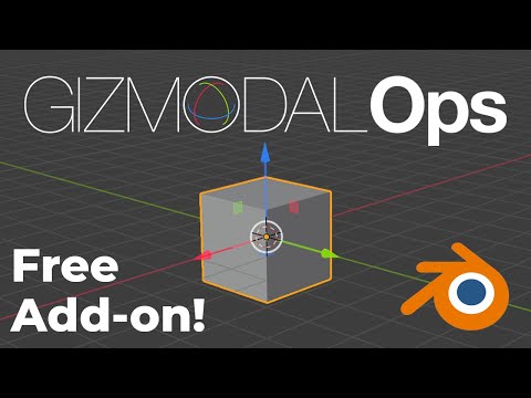 Gizmodal Ops: A free Blender add-on