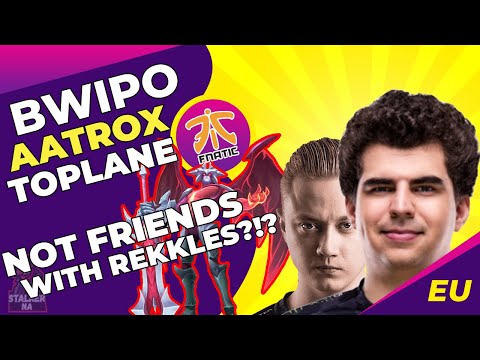 Fnatic Bwipo Talks - We Are Not Friends With Rekkles | EU Challenger | LoL Pro Aatrox Top Gameplay