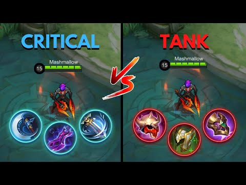 critical vs tank build martis