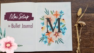 MAI 🌸 Bullet Journal Setup 2023 | Plan with me deutsch