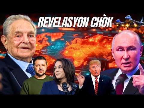 Revelasyon chòk, patwon zelensky (George Soros) Trump frape fò / Avètisman Kamala Harris😱🔥