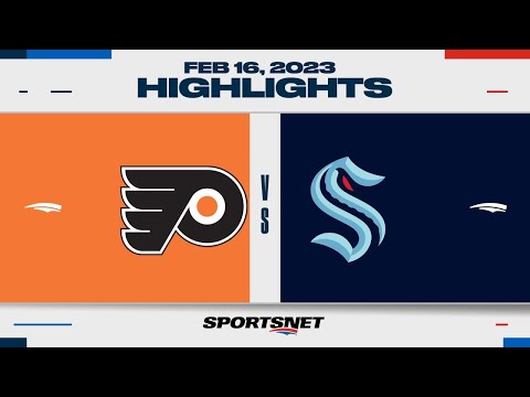 NHL Highlights | Flyers vs. Kraken - February 16, 2023