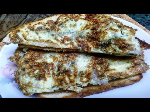 Bread Omelette Delicious & Healthy recipe By- Satya at Kitchen/ Egg Omelette Recipe.